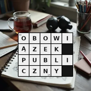 Hasło krzyżówkowe zobowiązanie narzucane przedsiębiorstwom np energetycznym przez kraje członkowskie w ogólnym interesie gospodarczym wspólnoty europejskiej - obowiązek publiczny – rozwiązanie, synonimy, podpowiedzi i definicje krzyżówkowe